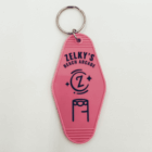 pink arcade hotel keychain accessory