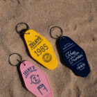 rehoboth delaware souvenir novelty hotel plastic keychain zelkys beach arcade collectible item