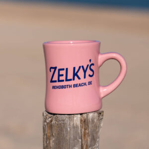souvenir drinkware ceramic nostaglic diner mug rehoboth zelkys beach arcade collectible item