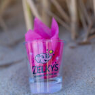 souvenir drinkware glass shot glass rehoboth zelkys beach arcade collectible item