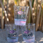 souvenir drinkware glass shot glass rehoboth zelkys beach arcade collectible item