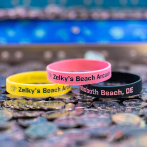 rehoboth delaware souvenir novelty rubber jewelry wrist band zelkys beach arcade collectible item