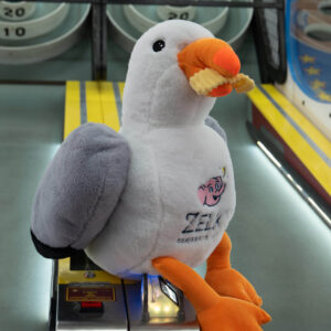 rehoboth delaware movelty plush stuffy sunny the seagull zelkys beach arcade collectible item