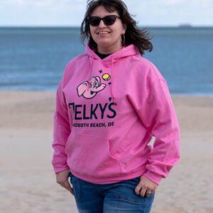 rehoboth delaware souvenir hoodie sweatshirt zelkys beach arcade apparel top