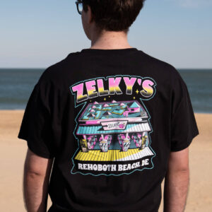 rehoboth delaware souvenir novelty shirt tshirt tee zelkys beach arcade collectible merchandise apparel clothing item