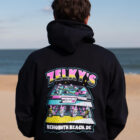 rehoboth delaware souvenir novelty hoodie sweatshirt zelkys beach arcade collectible merchandise apparel clothing item